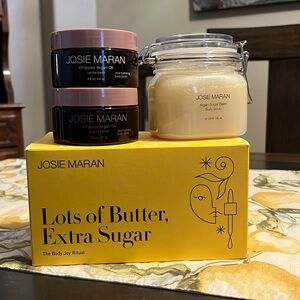 Josie Maran, Lots of Butter, extra sugar…3 piece set.